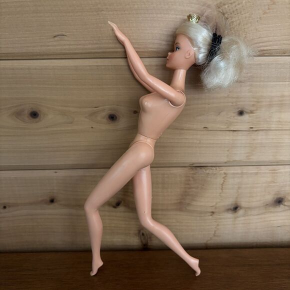 Ballerina Barbie Doll 1966 Mattel Legs Bend Click Arms/Hold Crown Tutu VNTG - Picture 7 of 16